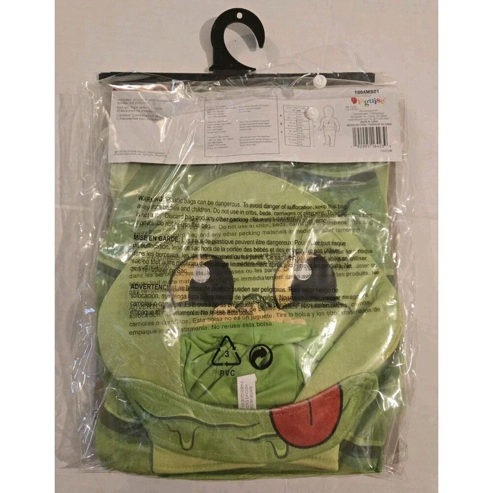 Ghostbusters Frozen Empire Slimer Costume Baby Infant Size 12-18 Mo